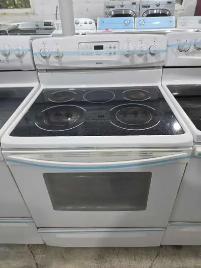 OAKVILLE! - Kenmore 30" White Electric Ceramic Top Stove Oven Ra, View more