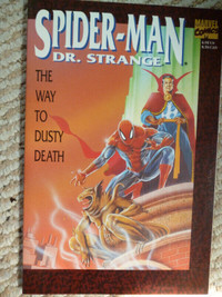Spiderman Dr Strange Captain America Marvel Graphic Novels x 3