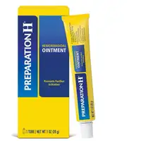 PREPARATION H HEMORRHOID OINTMENT 1OZ cream
