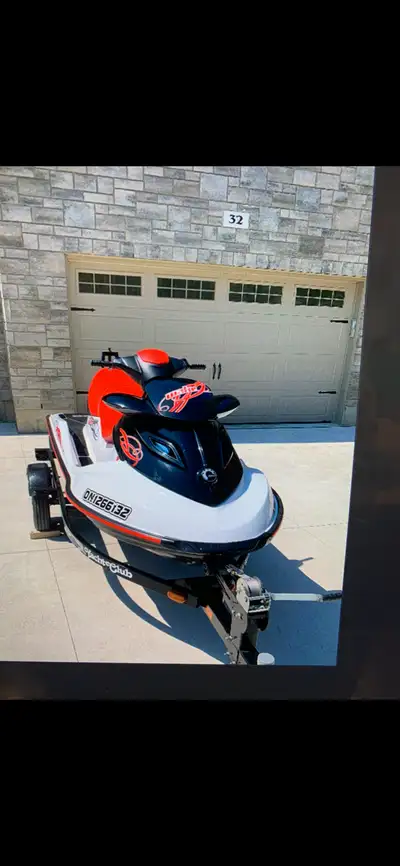 Pair of 2008 Supercharged seadoo's family driven 2nd owner in excellent contion. 165 hrs. With 2012...