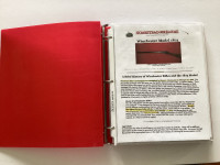 Vintage Binder Full of Winchester Rifles Information  90 Pages