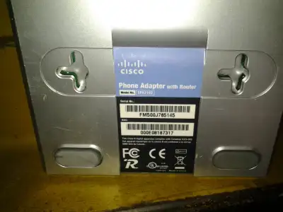 linksys spa2102 ata analog telephone adapter 700+ ata cisco aruba unifi pc mac laptops projectors li...