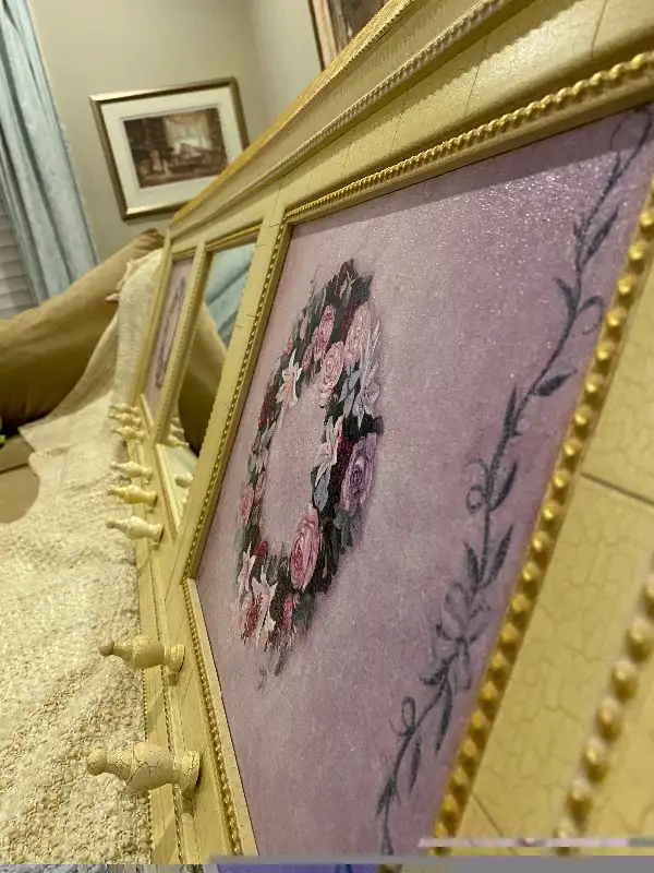 Reduced-Entryway Mirror and Painted Canvas artwork in Home Décor & Accents in Ottawa - Image 7