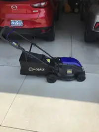 Kobalt corded electric lawnmower