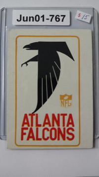 1966 Philadelphia Football Atlanta Falcons 1 lions end 183 card