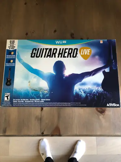 Nintendo WiiU Guitar Hero Live LNIB, View more
