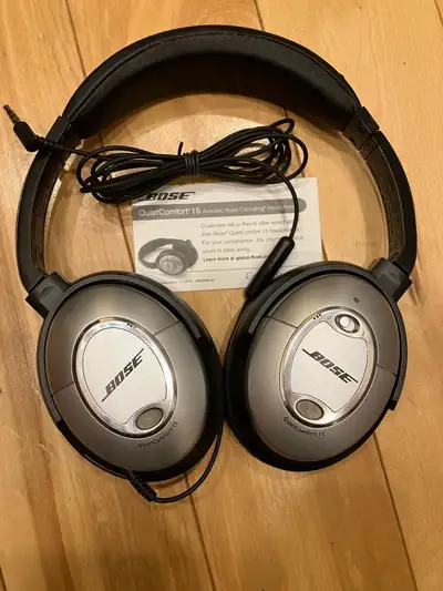Bose Headphones QC 15-“Selling AS IS”, View more