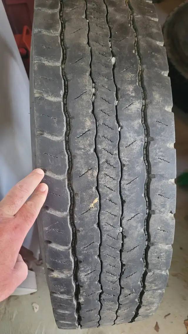 Truck tires. 11R22.5, Goodyear. $150 each. in Tires & Rims in City of Halifax - Image 4
