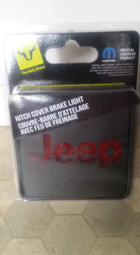 Jeep hitch cover brake light (Jeep) new fits 2 inch  receiver's