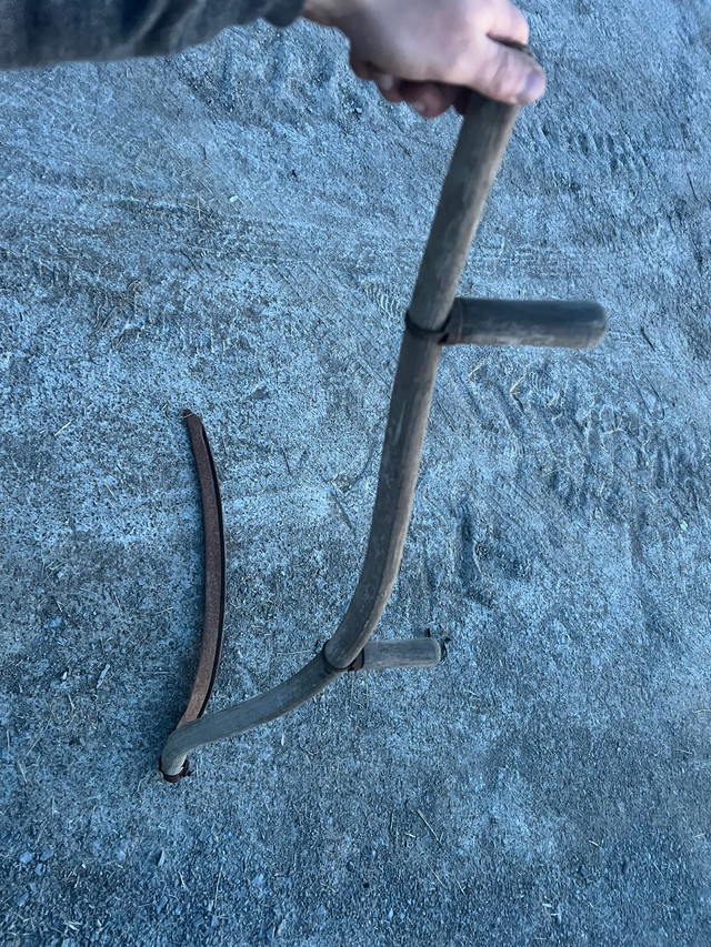Vintage farm scythe in Hand Tools in Kawartha Lakes
