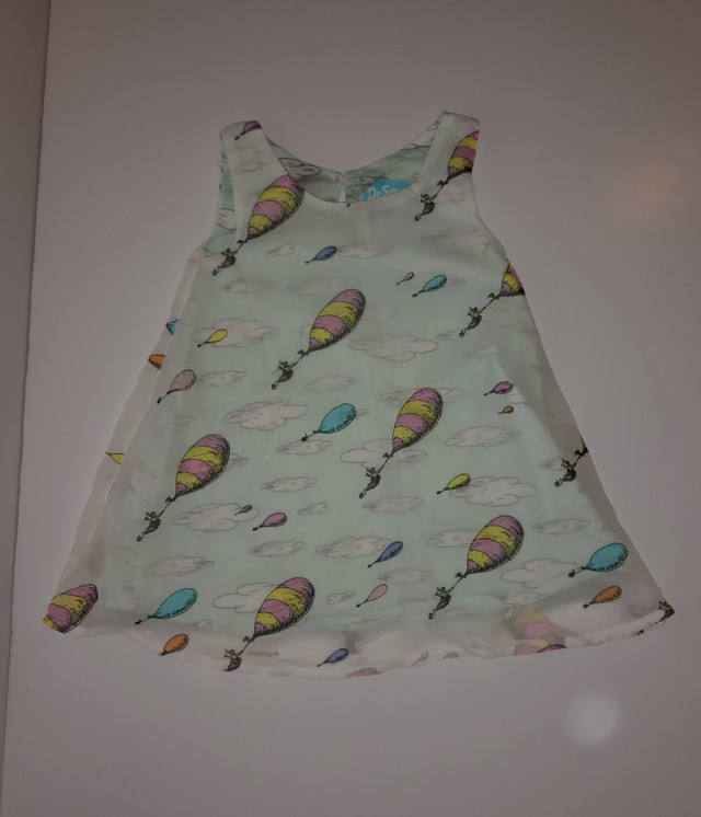 Dr Seuss Sweet Baby Girl Dress with Lining, Size 12 Months in Clothing - 9-12 Months in Truro