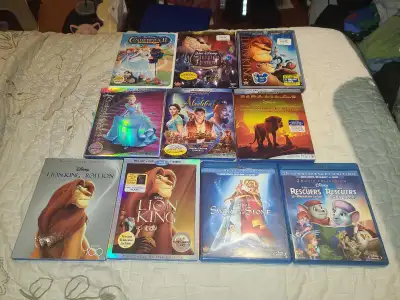 Disney DVDs and BluRays, View more