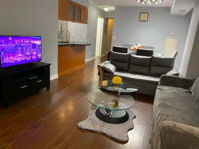 Beautiful & furnished 2BDRM Condo near Square One, Mississauga, View more