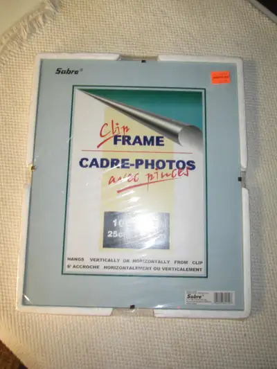 10 x 12 clip picture frame (new), View more
