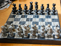 Onyx Chess &Backgammon set