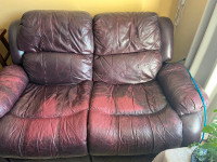 2 free leather couches need gone asap!!!