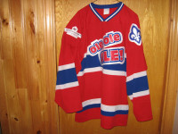 chandail hockey jersey  canadien olé  adidas puma