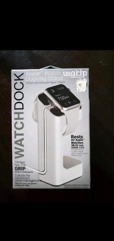 Uogrip Apple Watch Dock Stand 38/42 mm series 1 2 3 in General Electronics in Oakville / Halton Region