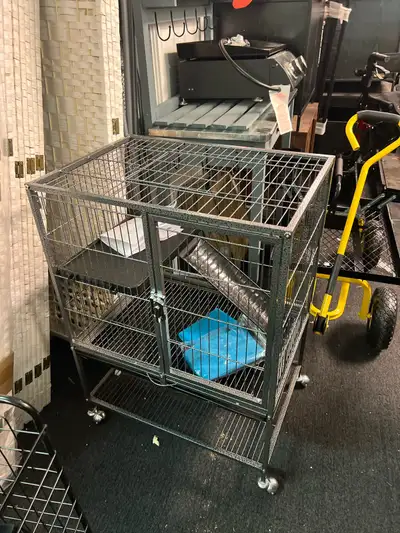 Yaheetech Metal Rolling Critter Nation Cage for Adult Rats/Ferre, View more