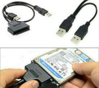 BNWT SATA to USB 2.0 Adapter Cable for 2.5" Laptop HDD