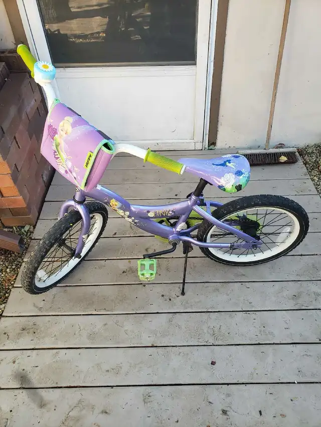 Huffy Tinker Bell 18” Kids Bike – Good Condition in Kids in Edmonton - Image 2