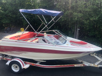 17.5 ft bowrider with trailer