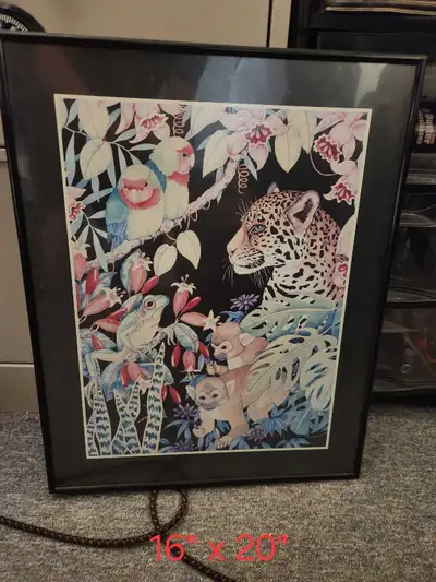 Jungle Animals Picture Frame, View more