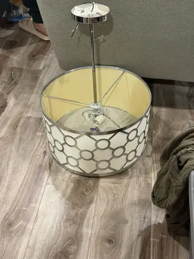 Geometric Pattern Drum Chandelier, View more