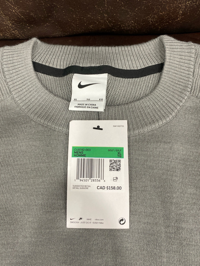 Men’s Grey Nike Sweater in Men's in Lethbridge - Image 2