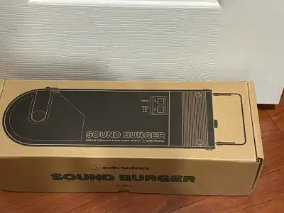 Audio Technica Sound Burger Portable Bluetooth Turntable, View more