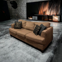 Modern ELTE BELAIR Ivory Couch Comfortable Sofa Designer