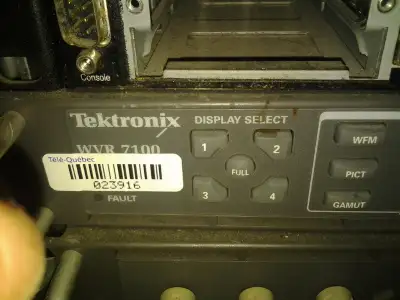Tektronix wvr7100 HDSDI / SDI /  waveform vectorscope VIDEOLIST↓, View more