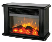 DONYER POWER, Electric Fireplace Heater, 750W/1500