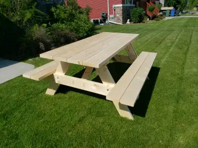 Picnic tables, View more