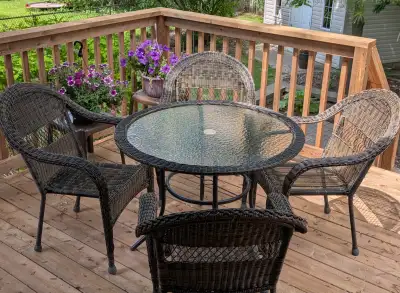 Wicker Patio Set For Sale, View more
