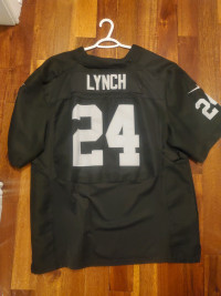 EUC Raiders Nike Marshawn Lynch NFL jersey 