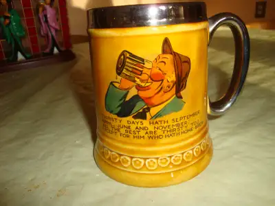 LORD NELSON POTTERY MADE IN ENGLAND BEER STEIN P/U QUEENSLAND SE, View more