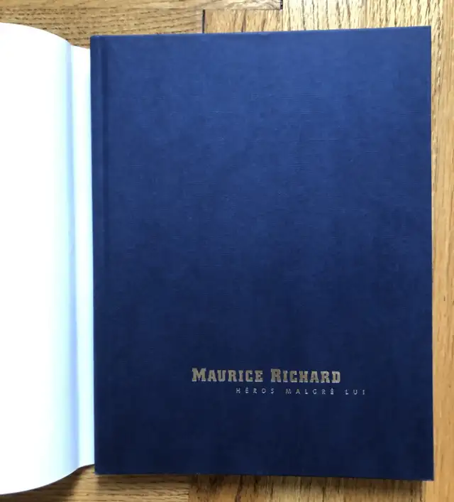 HOCKEY BOOK: MAURICE RICHARD, A HERO DESPITE HIMSELF63006662118659121