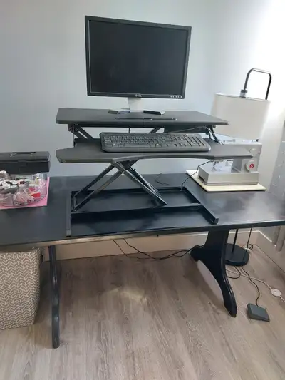 Height Adjustable Standing Desk Converter 32 Inch, View more