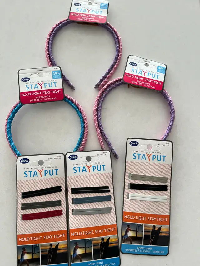 Goody Stay Put - kids headbands and bobby slides in Kids & Youth in Calgary - Image 7