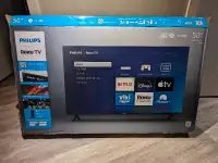 50" 4k 120htz Philips Roku TV
