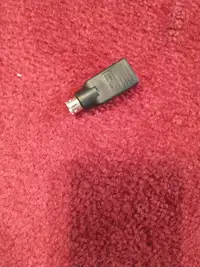 USB FEMALE PS2 6 PIN MALE ADAPTER