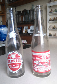 Old Saint John pop bottles