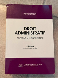Droit administratif : doctrine et jurisprudence 7e éd.