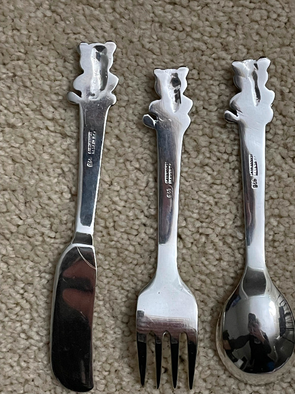 Baby's 925 silver cutlery set in Feeding & High Chairs in Calgary - Image 2