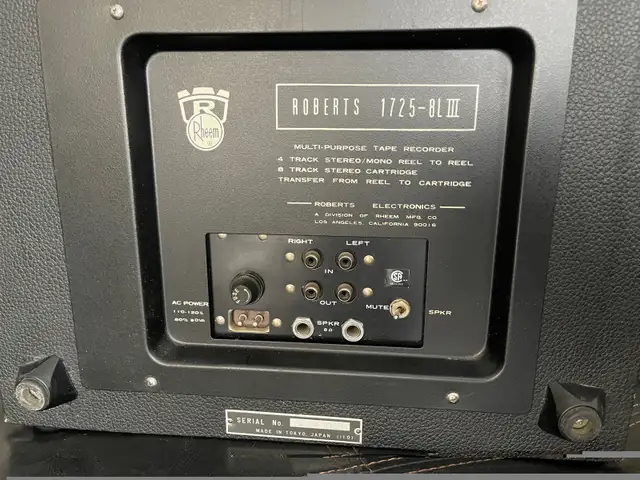 Roberts 1725-8L - ||| Reel to Reel stereo deck in Stereo Systems & Home Theatre in Markham / York Region - Image 7
