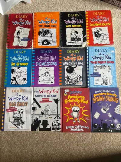 Diary of a Wimpy Kid book collection , View more