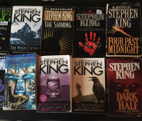  Stephen king 20 soft cover books