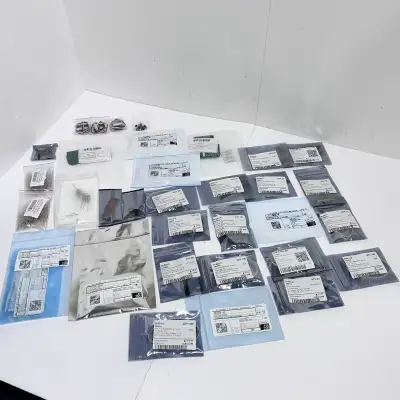 Electrical components boards, capacitors, resistors all new, View more