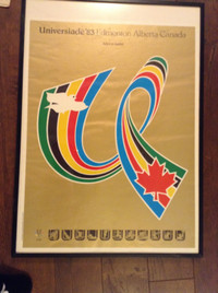 XII World Universiade Games Collector Poster